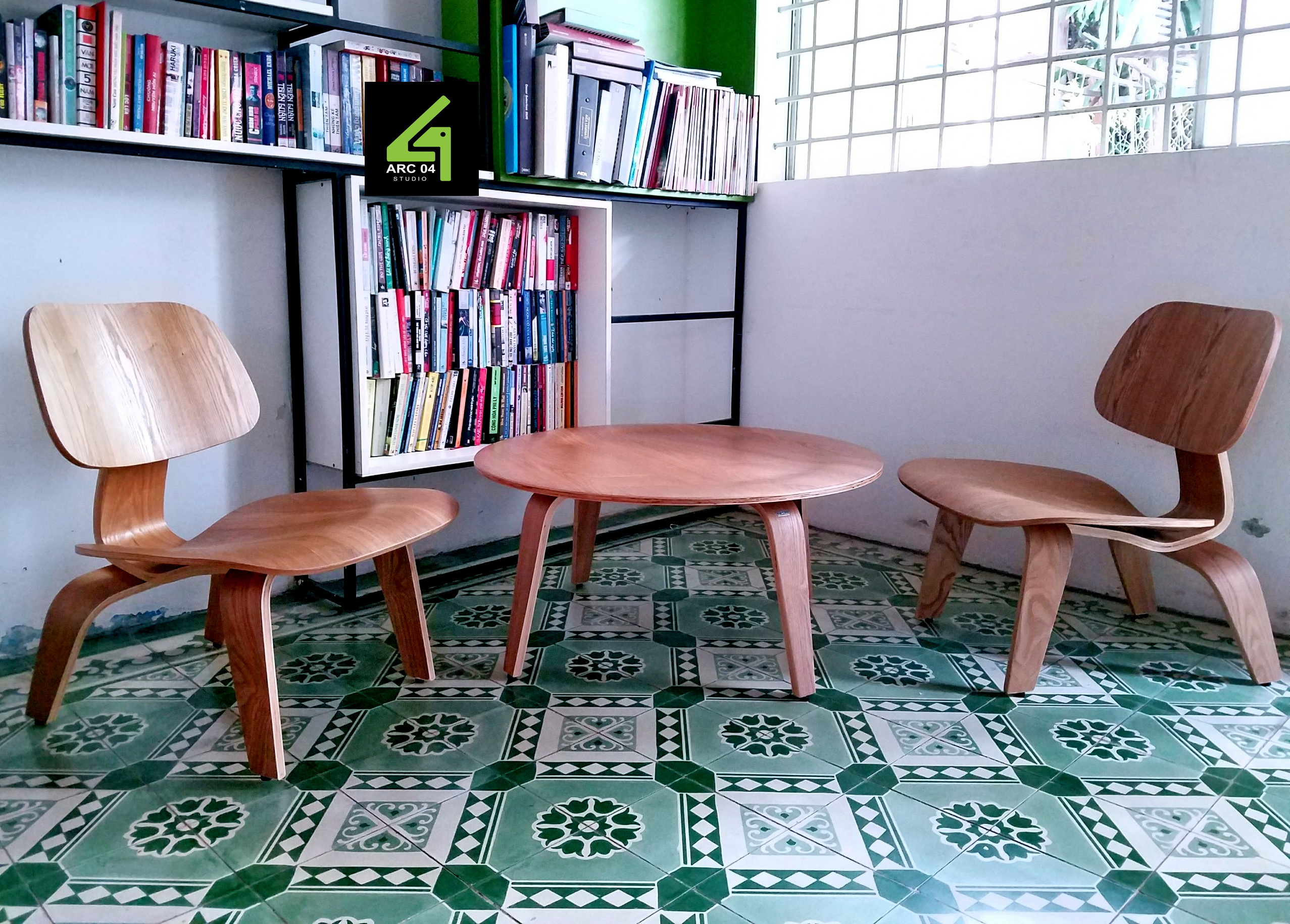 Bàn sofa EAMES MOLDED PLYWOOD - LCW
